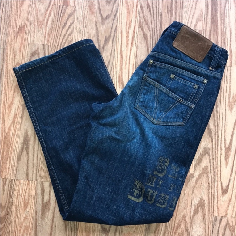 Dolce & Gabbana jeans.